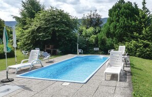 Pool - Ferienwohnung mit Seeblick (Sattendorf)
