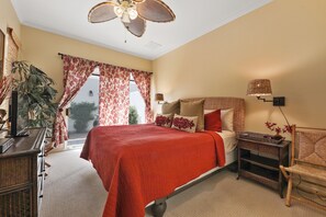 2 bedrooms, iron/ironing board, internet, bed sheets