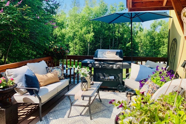 Àrea exterior de l'allotjament