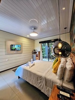 Junior Room, Terrace, Mountainside | 埃及棉床单、高档床上用品、羽绒被、Select Comfort 床