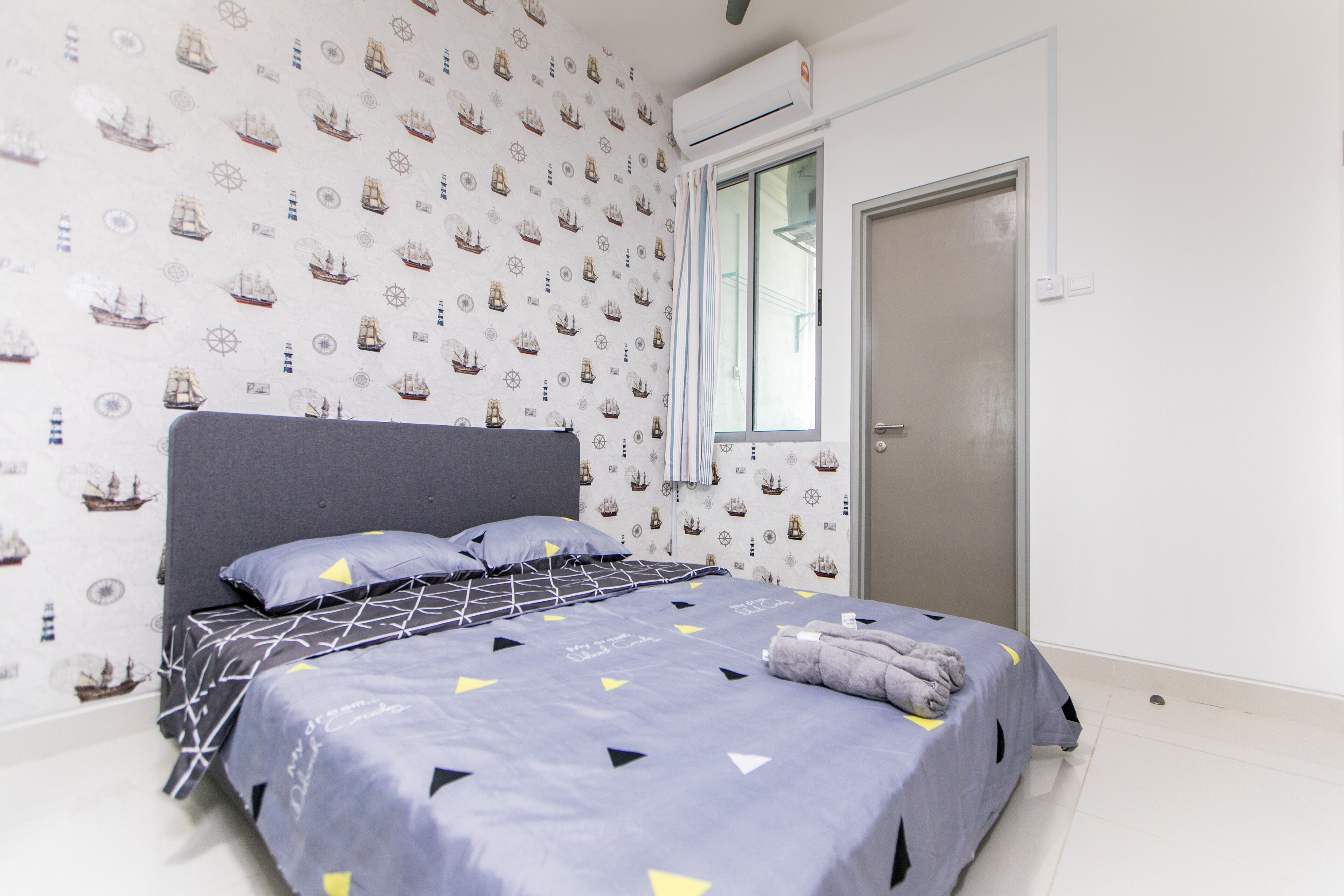 1 bedroom, WiFi, bed sheets