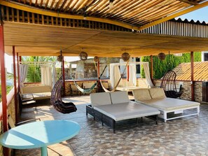 Terrace/patio - Hotel Yamba (Acapulco)