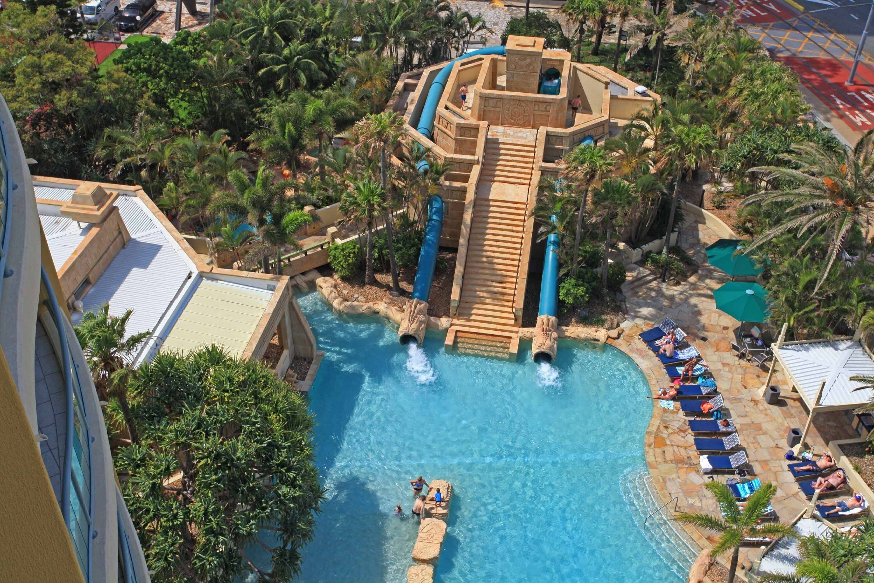 Indoor pool, outdoor pool