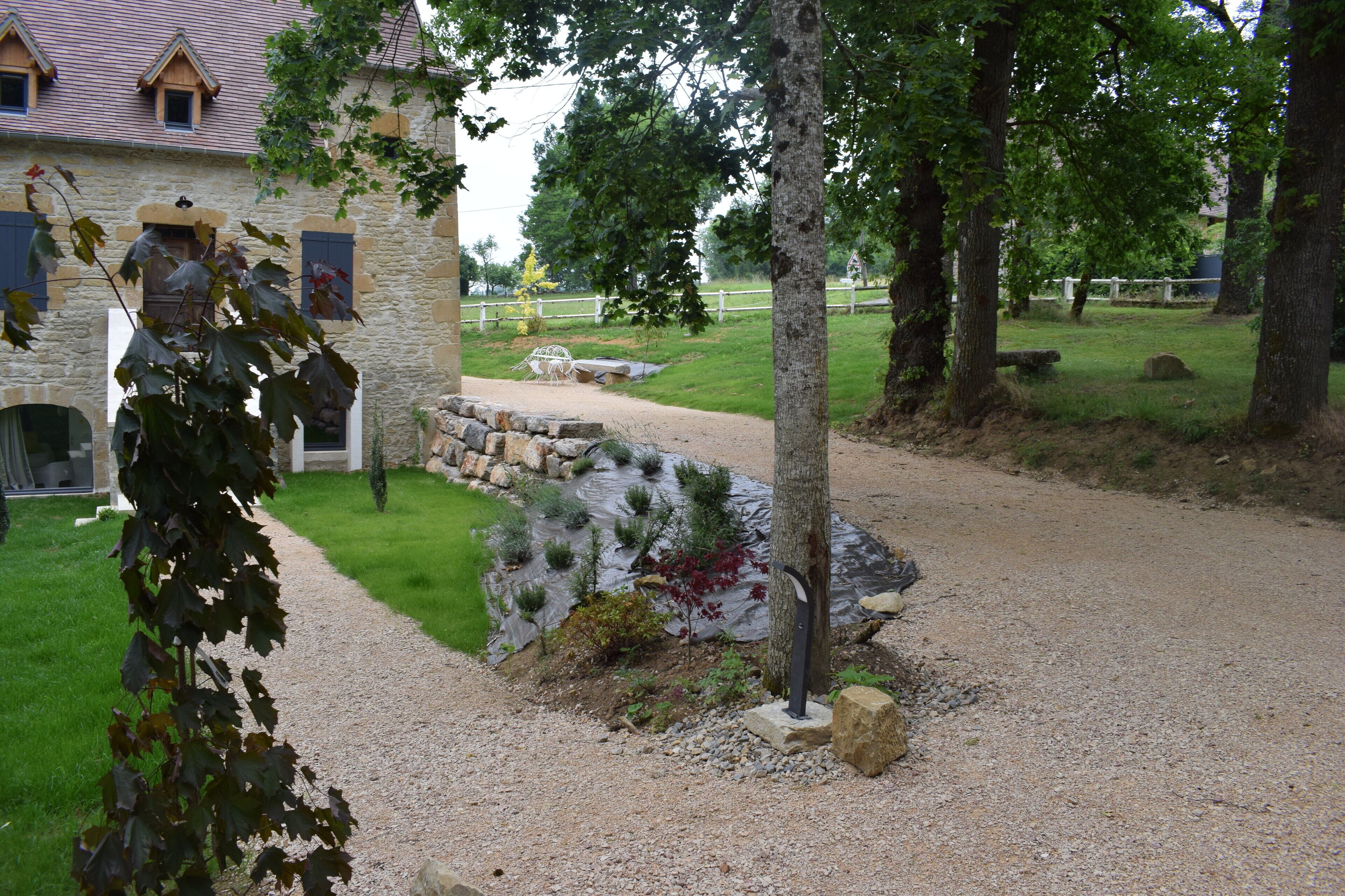Enceinte de l’hébergement