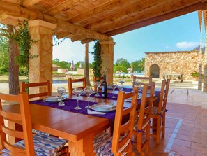 Udendørs spisemuligheder