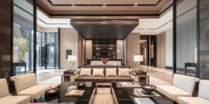 Sitzecke in der Lobby