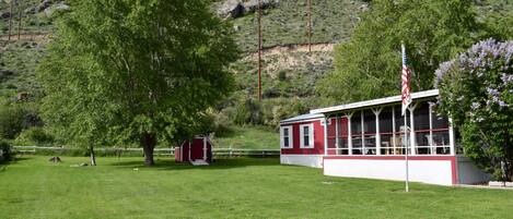 Enceinte de l’hébergement