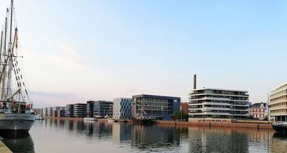 Ferienhaus Marie an der Weser, ruhige Lage, im GrĂŒnen und sehr gut ausgestattet