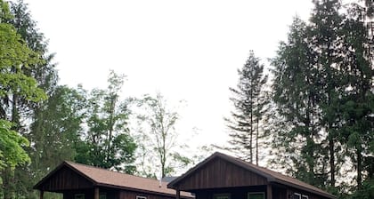 Steps away from world famous Delaware River fishing. Cabins on spacious lot.