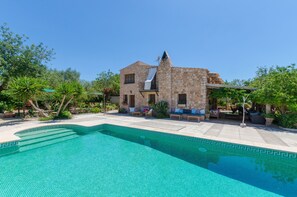 Pool - CAN ROSILLO - Villa with private pool in LLUCMAJOR. Free WiFi (Llucmajor)