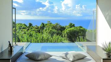 Vila (with Private Pool) | 1 kamar tidur, tirai kedap cahaya, Wi-Fi gratis, dan seprai linen