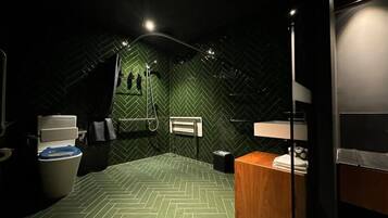 Bower | Bathroom | Free toiletries, hair dryer, bathrobes, towels