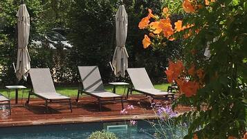 Udendørs pool, opvarmet pool