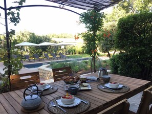 Restaurante al aire libre