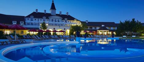 Innenpool, Außenpool