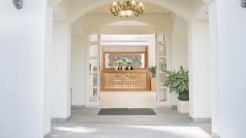 Entrée de l’hébergement