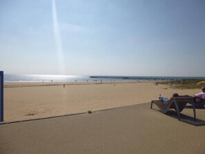 On the beach