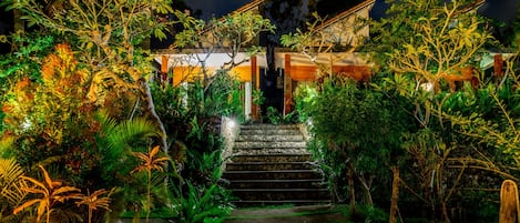 Entrada de la propiedad