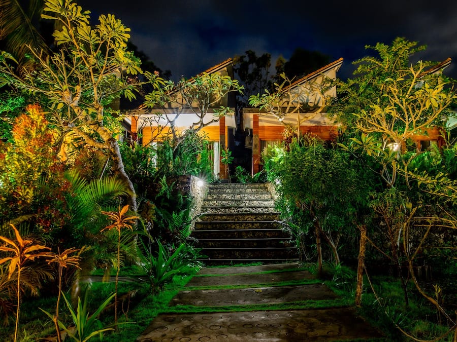 Entrada da propriedade