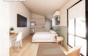 Deluxe Duplex Family Cabin - Sleeps 4 | Individuell dekoriert, individuell eingerichtet, schallisolierte Zimmer