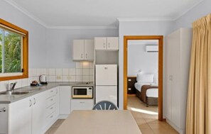 Superior-Ferienhütte, 1 Schlafzimmer (Elevated) | Eigene Küche