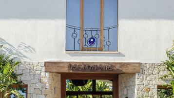 Fassade der Unterkunft