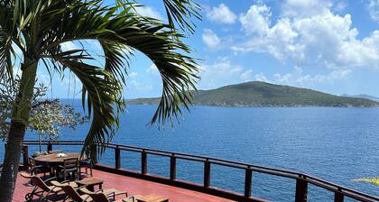 Stunning, Oceanfront Villa on 1.5 very private acres, just minutes to Magens Bay