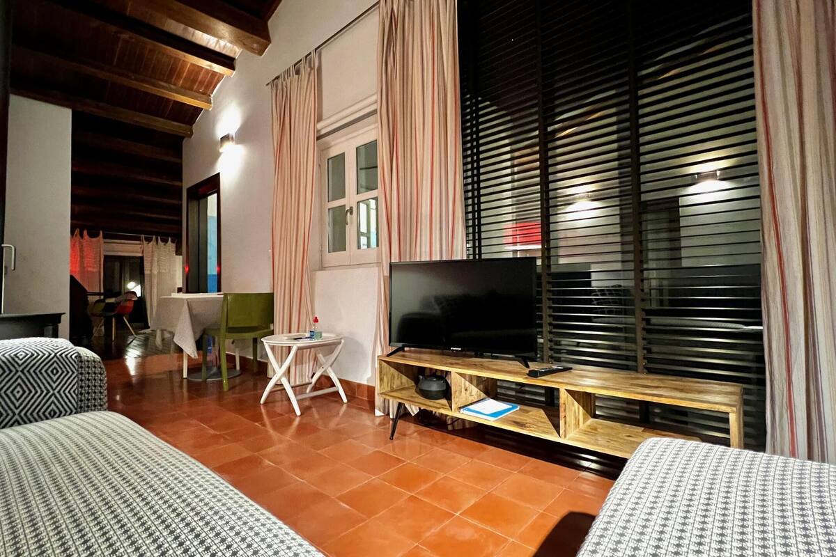 Monolocale Executive, bagno in camera, vista giardino (Studio) | 1 camera, materassi a doppio strato, con stile personalizzato