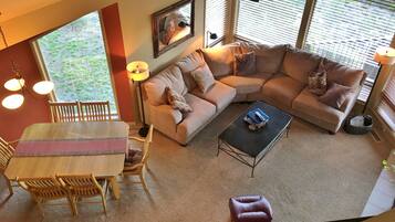 Condo, 2 Bedrooms | Living area | Fireplace