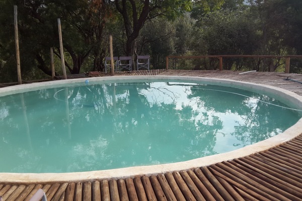 Seasonal outdoor pool