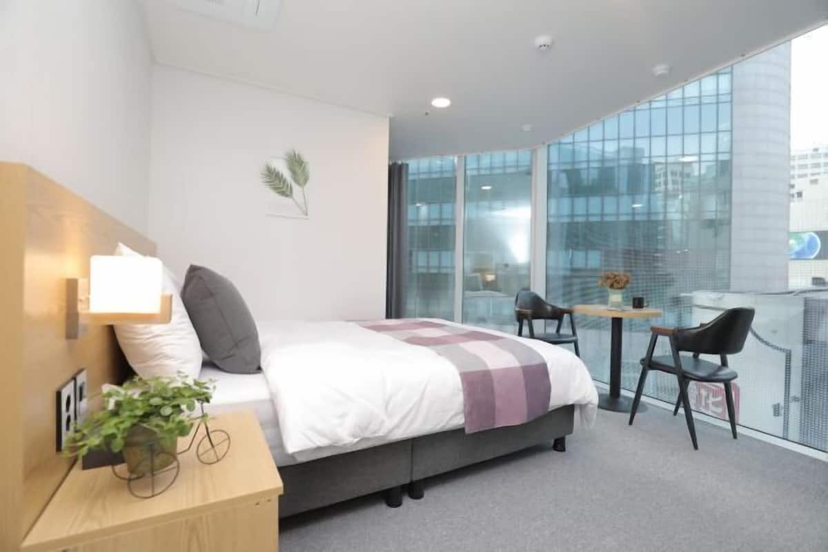 Pillow-top beds, soundproofing, free WiFi, bed sheets