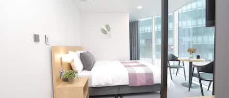 Colchones con pillow-top, sistema de insonorización y wifi gratis