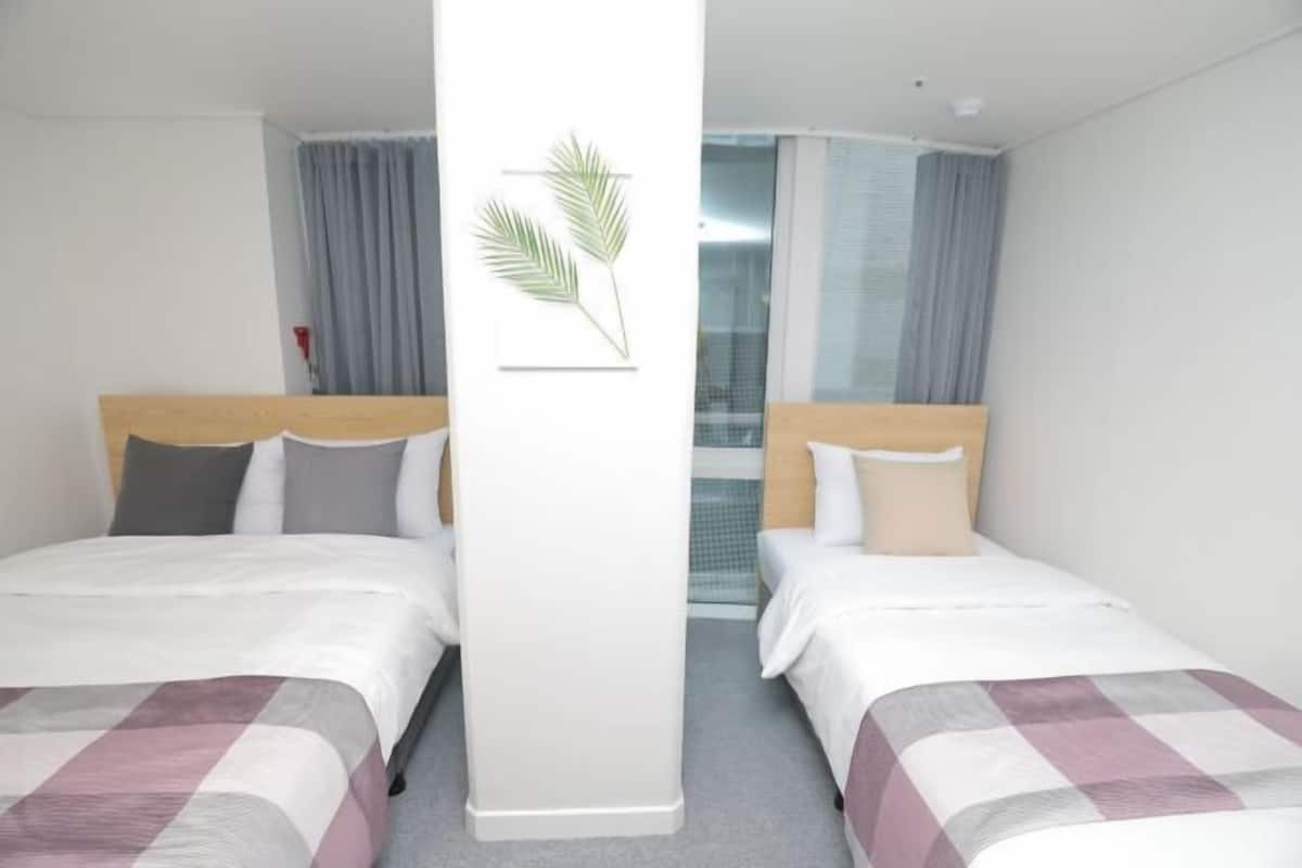 Pillow-top beds, soundproofing, free WiFi, bed sheets