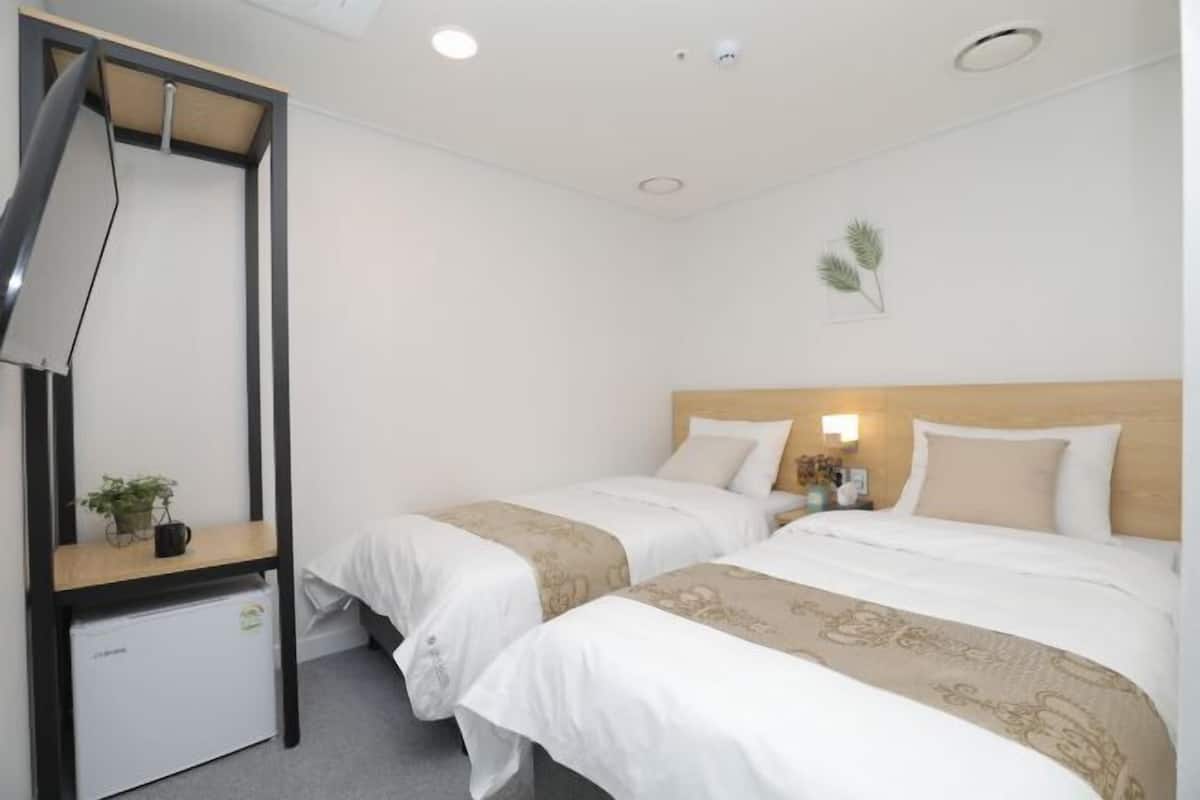 Pillow-top beds, soundproofing, free WiFi, bed sheets
