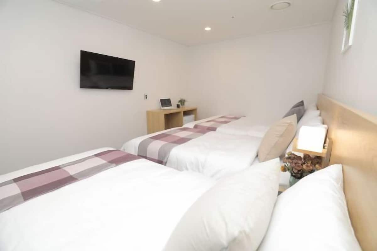 Pillow-top beds, soundproofing, free WiFi, bed sheets