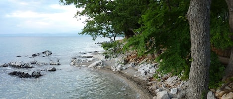 Liegestühle, Strandtücher