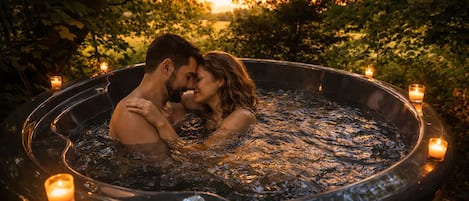 Bain à remous extérieur