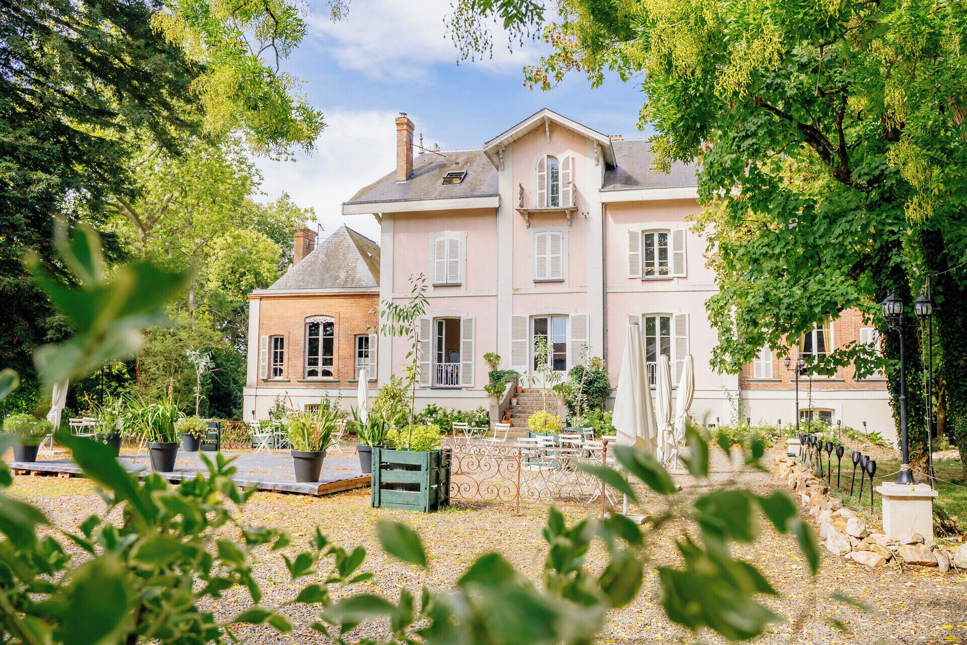 Voorkant van accommodatie