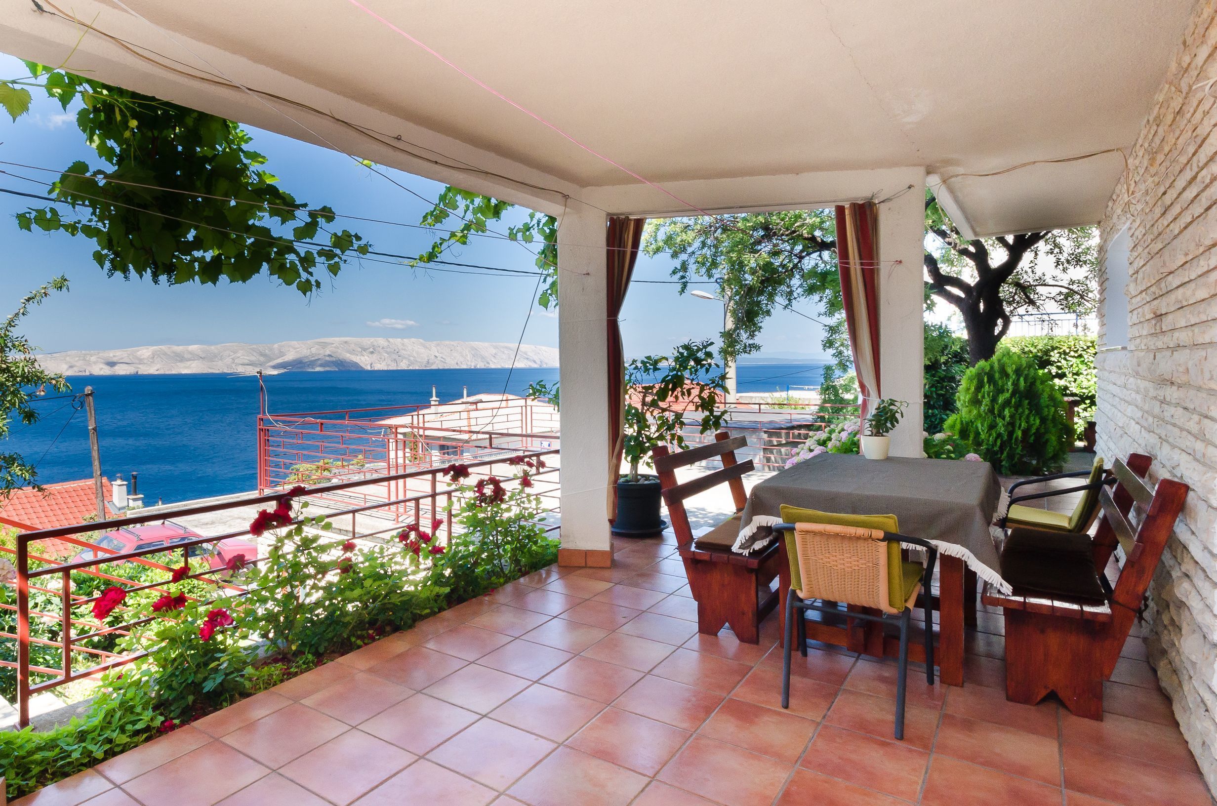 Blick auf das Wasser