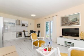 Living room | TV - Apartments Jerko (Sutivan)