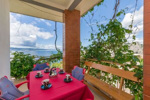 Apartment (A3) | Terrace/patio - Apartments Jasna (Omis)