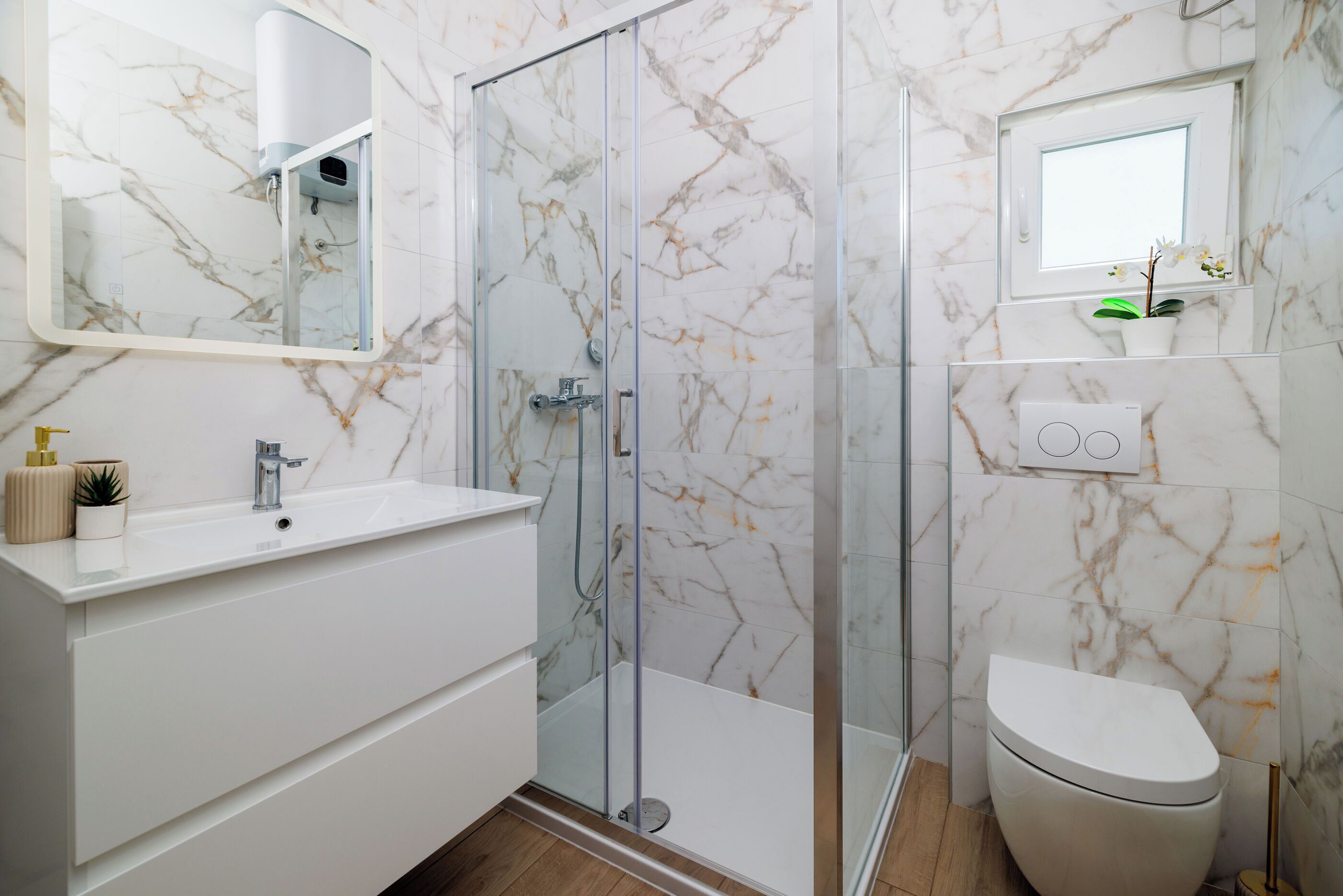 Apartamento (A2) | Banheiro | Chuveiro 