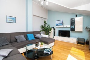 Apartment (A3) | Living room - Apartments Cace (Sibenik)