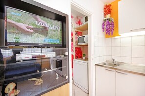 전용 주방 | 냉장고, 전자레인지, 쿡탑, 식기 세척기