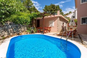 Outdoor pool - House Ivan (Omis)