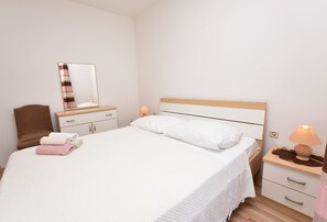 Wi-fi (inkludert) og sengetøy