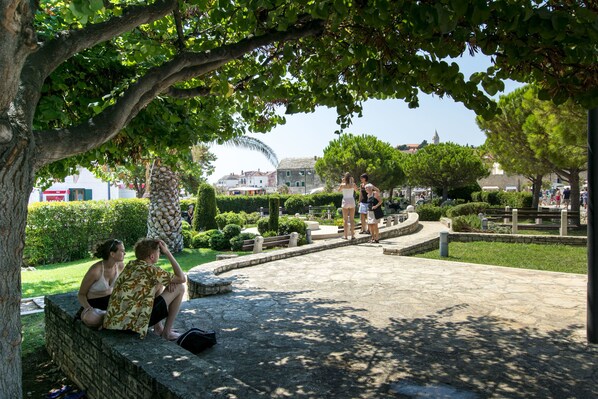 Stadsutsikt från boendet