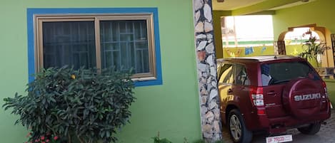 Majoituspaikan julkisivu