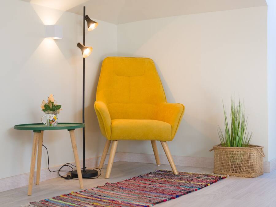 Sitteområde i lobbyen