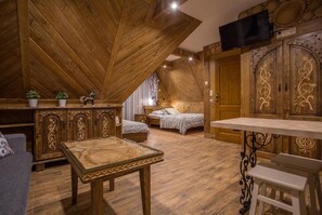 华丽公寓 (Olchowy) | 起居区 | 平板电视